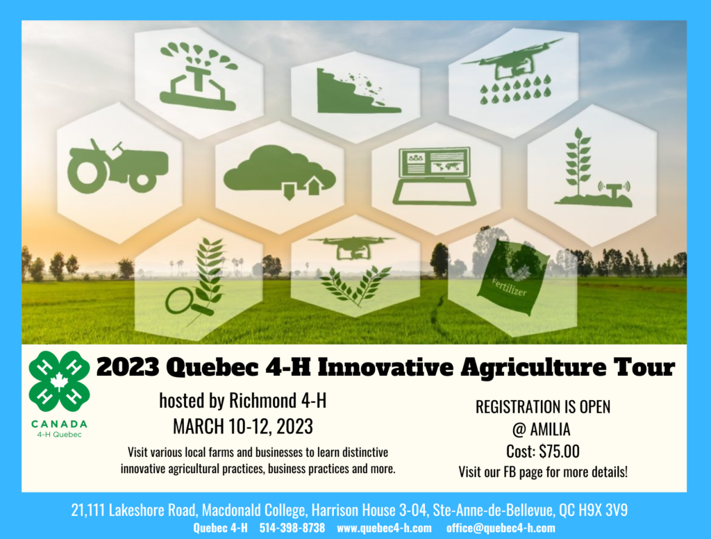 Landing Page - Quebec 4-H